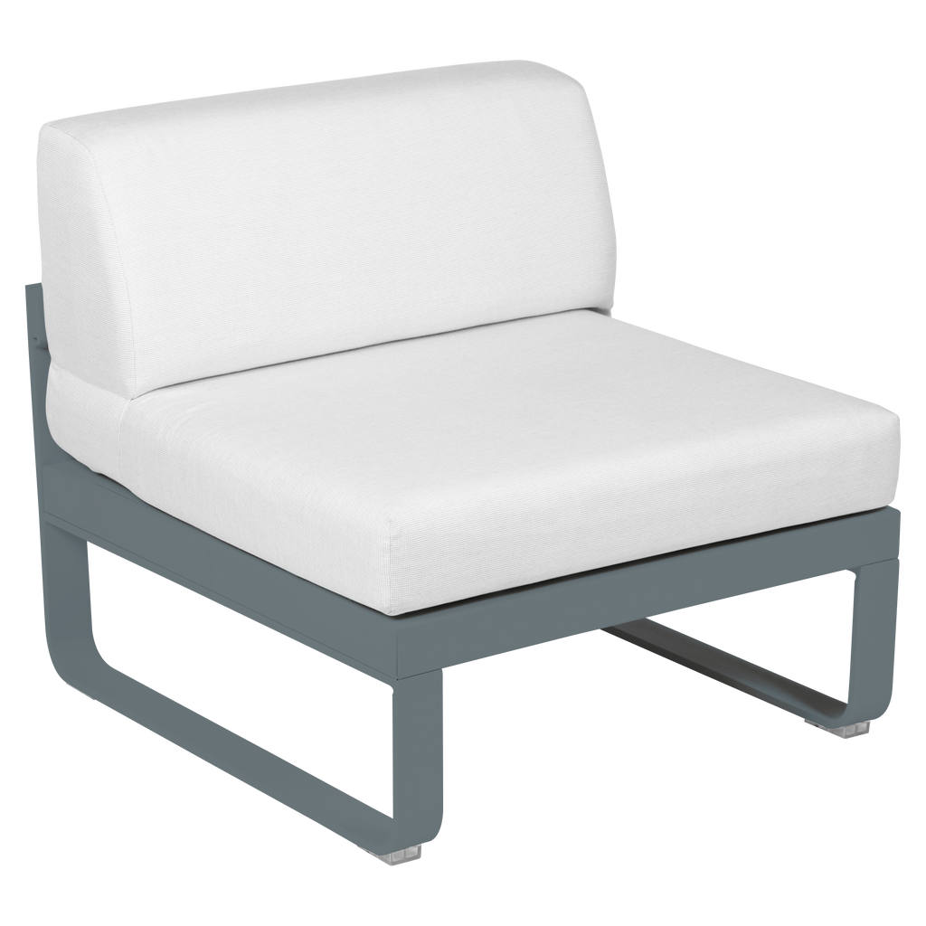 Fermob- Bellevie 1 Seater Central Module - Off White Cushions
