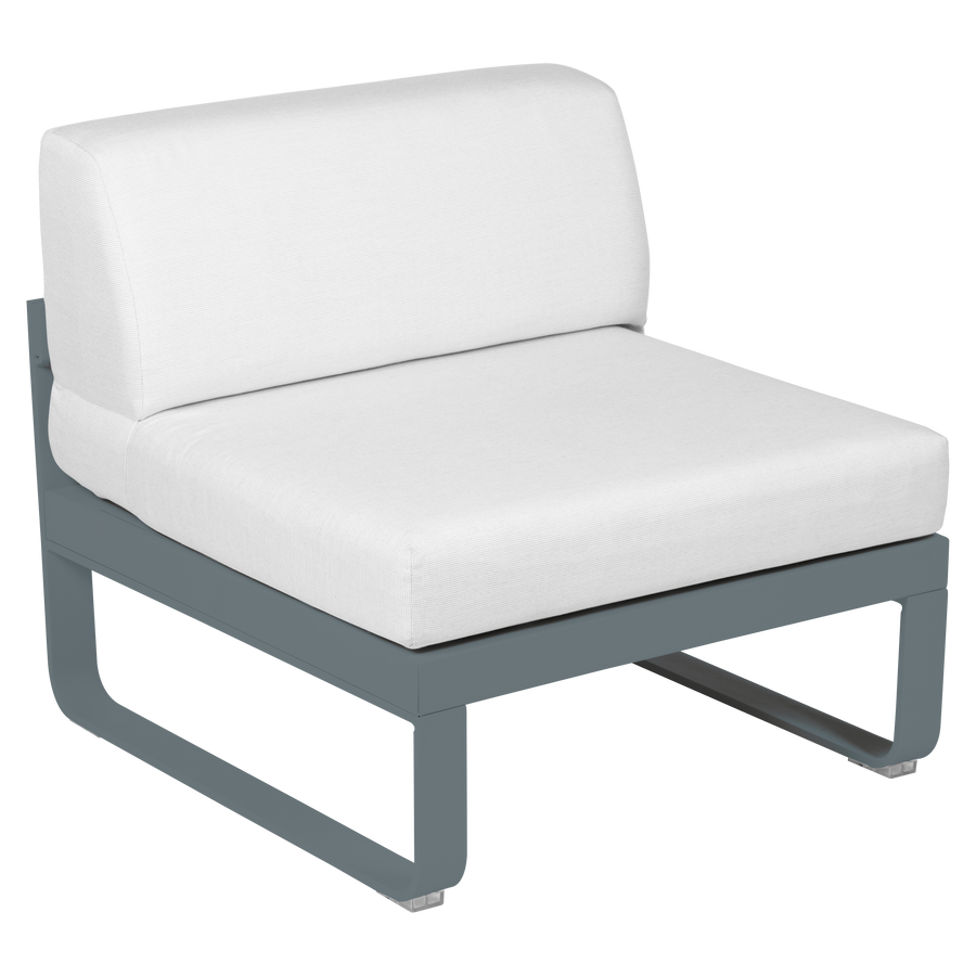 Fermob- Bellevie 1 Seater Central Module - Off White Cushions