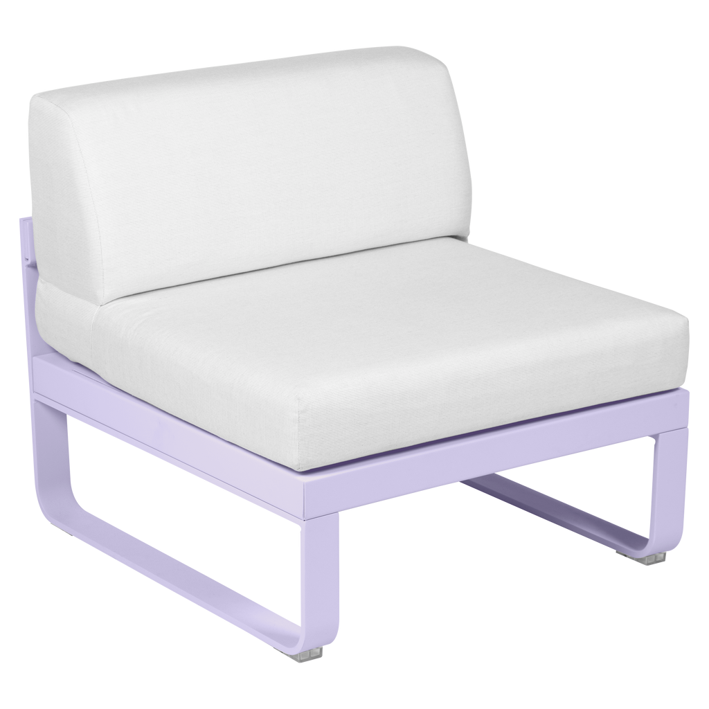 Fermob- Bellevie 1 Seater Central Module - Off White Cushions