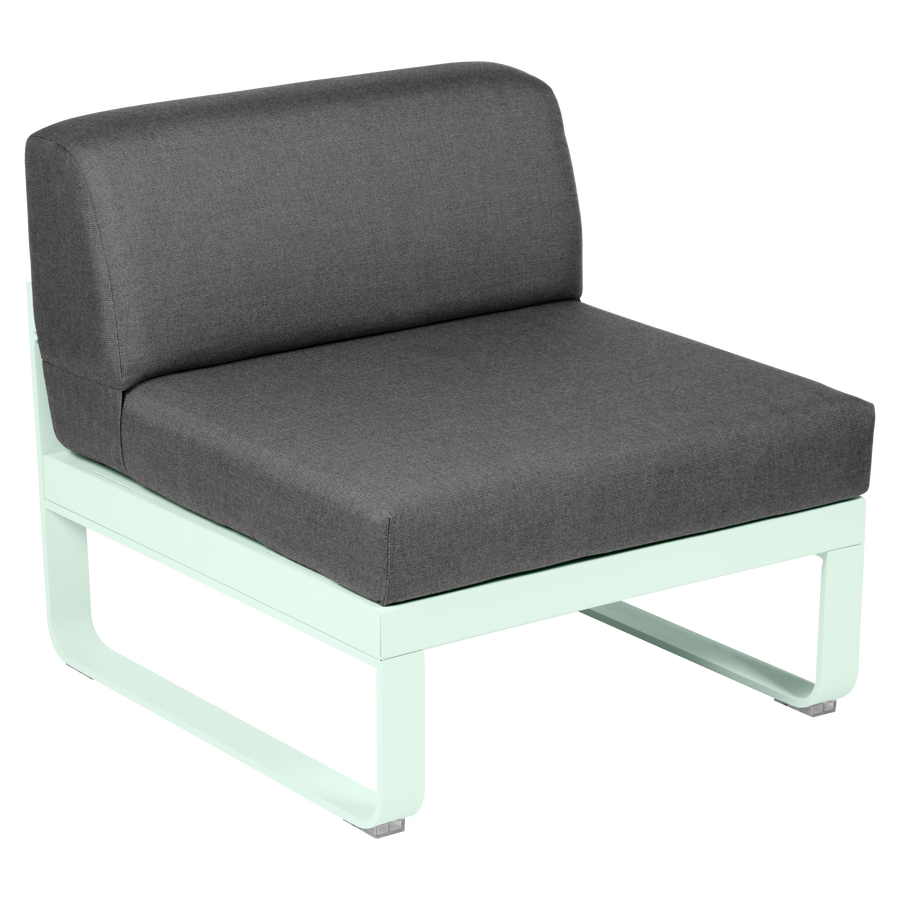 Fermob- Bellevie 1 Seater Central Module - Graphite Grey Cushions