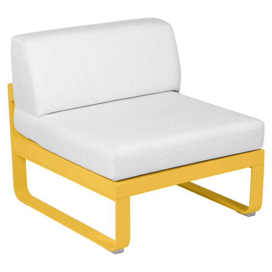Fermob- Bellevie 1 Seater Central Module - Off White Cushions