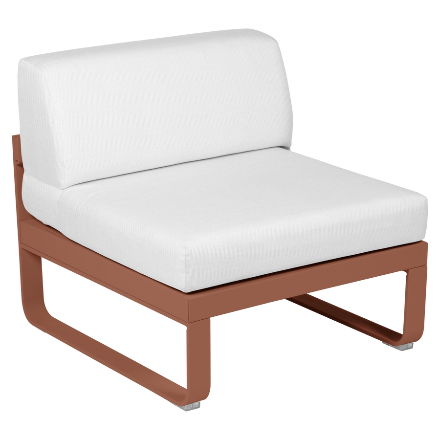 Fermob- Bellevie 1 Seater Central Module - Off White Cushions