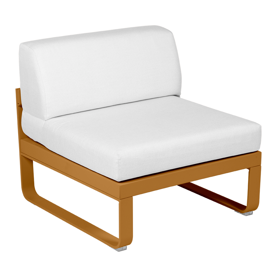 Bellevie 1 Seater Central Module - Off White Cushions