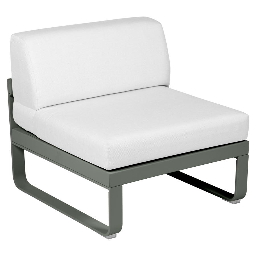 Fermob- Bellevie 1 Seater Central Module - Off White Cushions