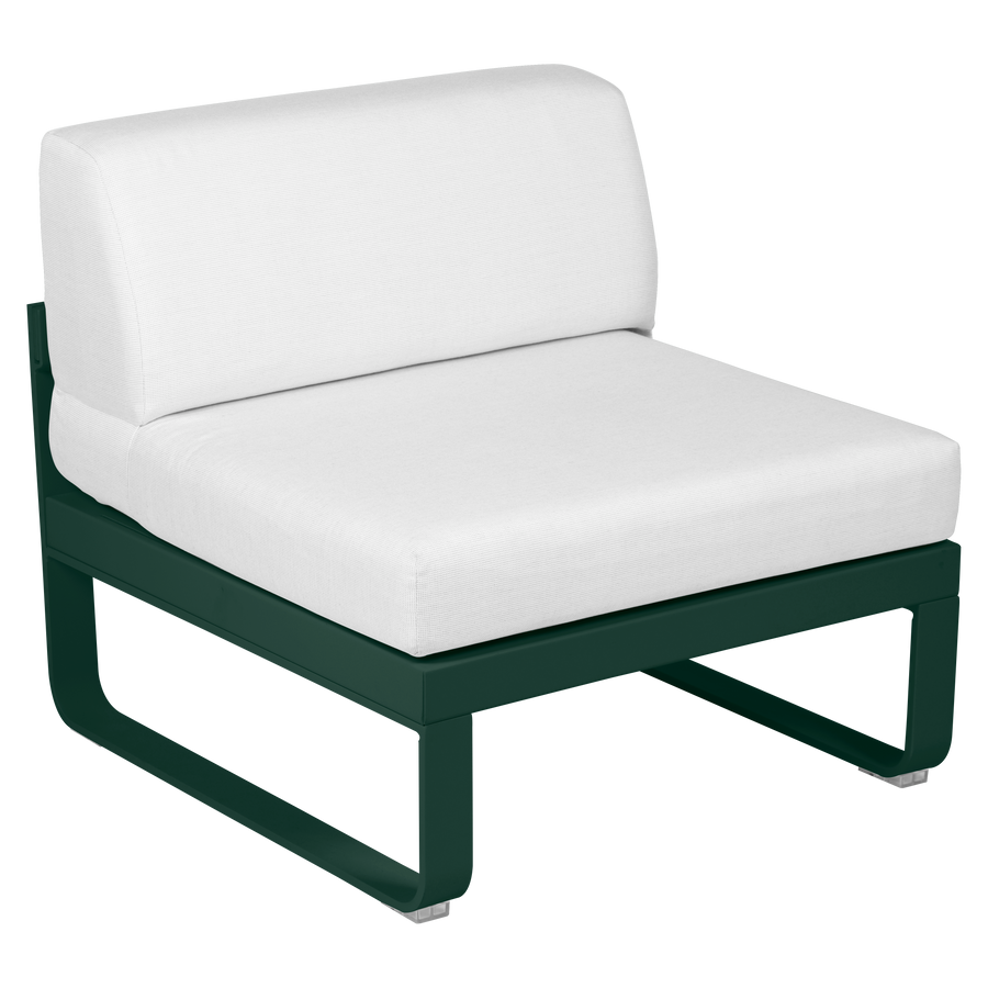 Fermob- Bellevie 1 Seater Central Module - Off White Cushions