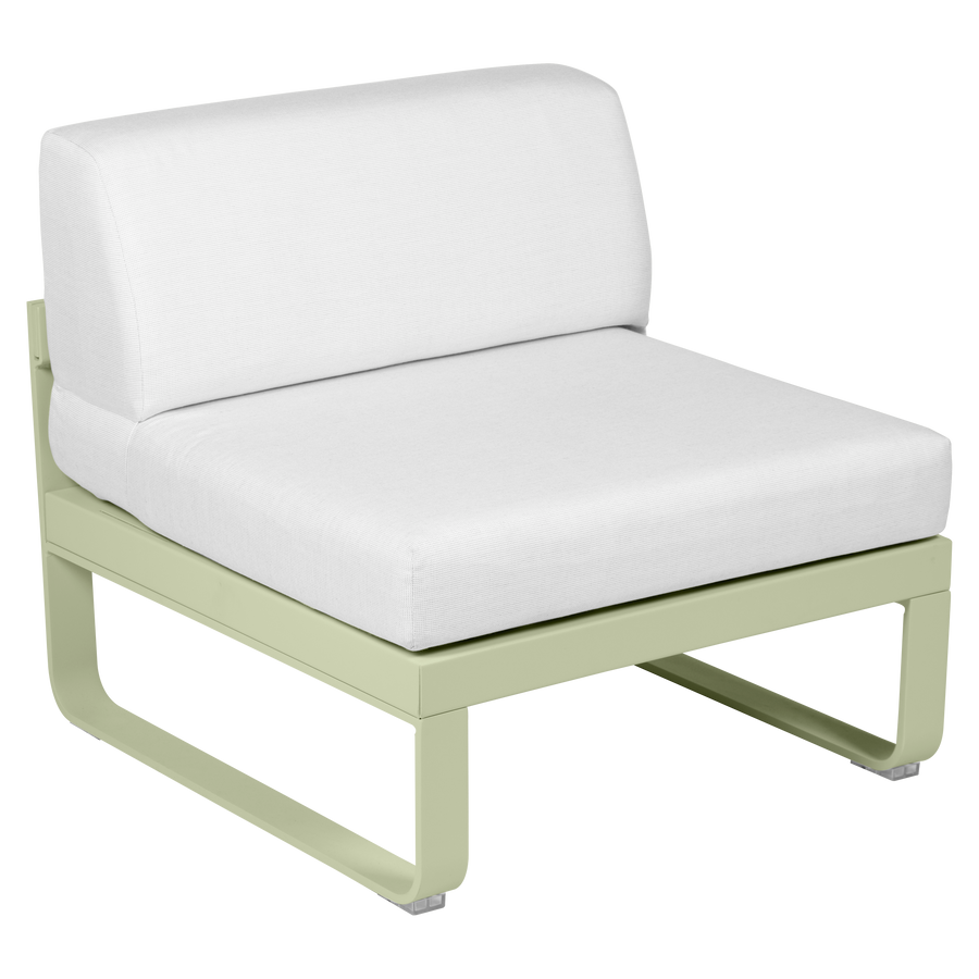 Fermob- Bellevie 1 Seater Central Module - Off White Cushions