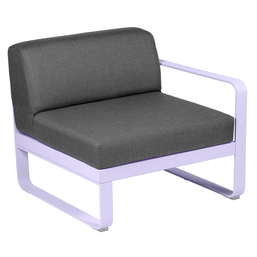 Bellevie 1 Seater Right Module - Graphite Grey Cushions