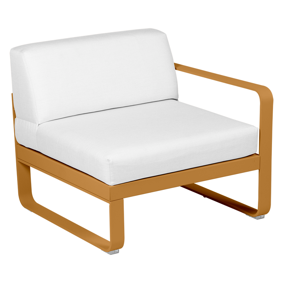 Bellevie 1 Seater Right Module - Off White Cushions