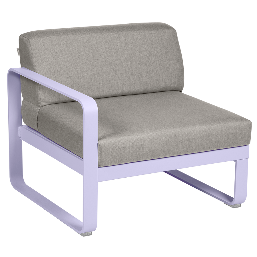 Bellevie 1 Seater Left Module - Grey Taupe Cushions