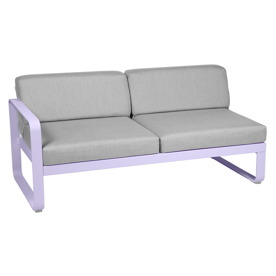 Bellevie 2 Seater Left Module - Flannel Grey Cushions