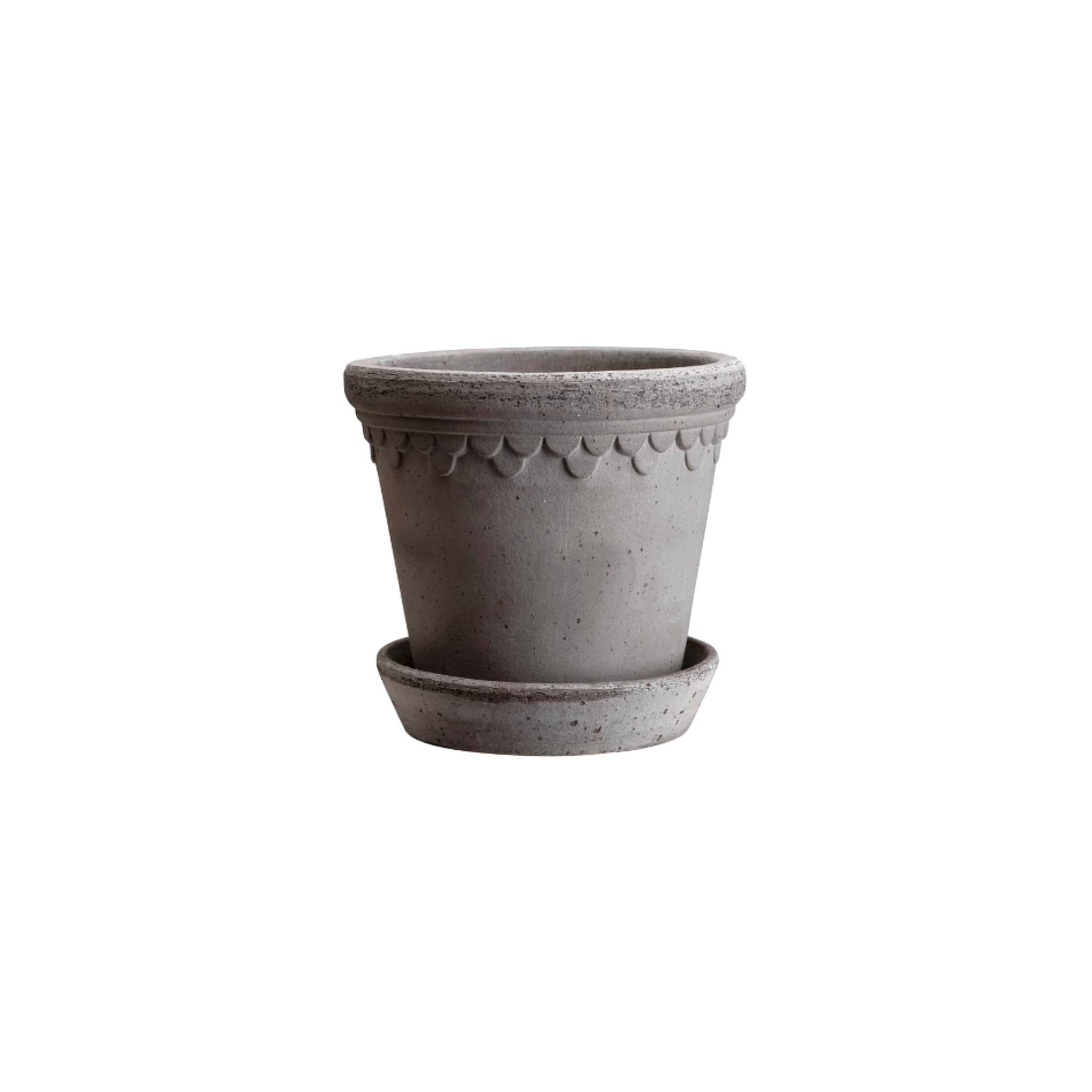 Bergs Potter - Copenhagen Raw Grey - 10cm Dia Pot