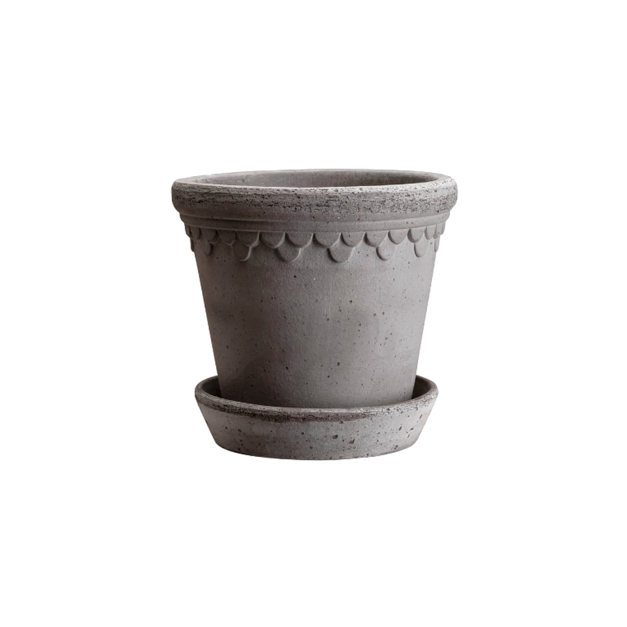 Bergs Potter - Copenhagen Raw Grey - 16cm Dia Pot