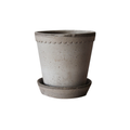 Bergs Potter - Helena Raw Grey - 21cm Dia Pot