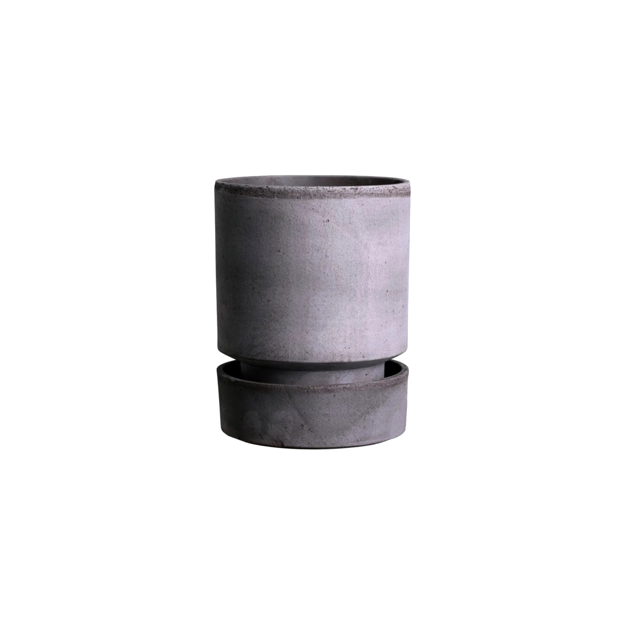 Bergs Potter - Hoff Raw Grey - 14cm Dia Pot