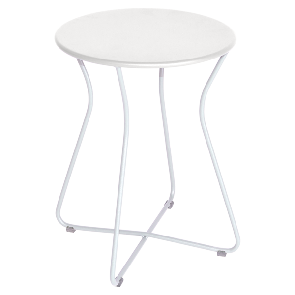 Fermob Cocotte Stool/Side Table - Cotton White