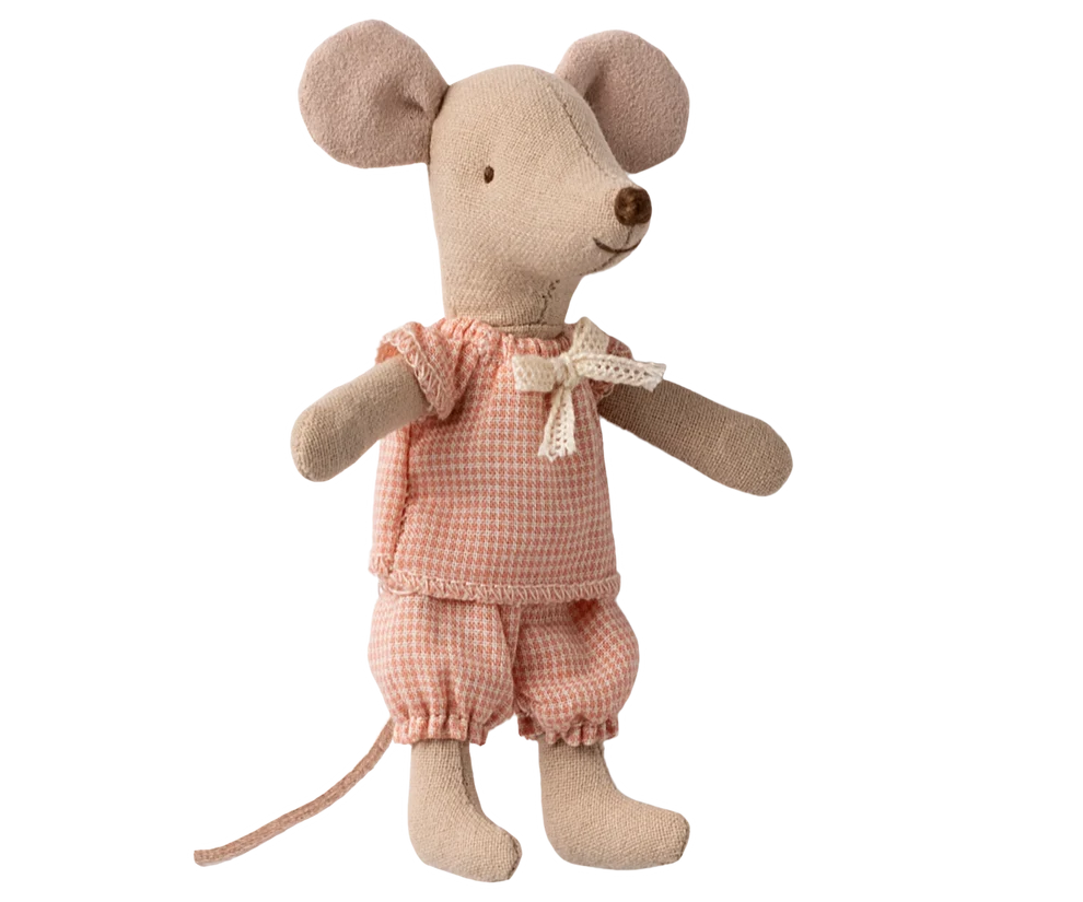 Maileg - Little sister mouse in matchbox