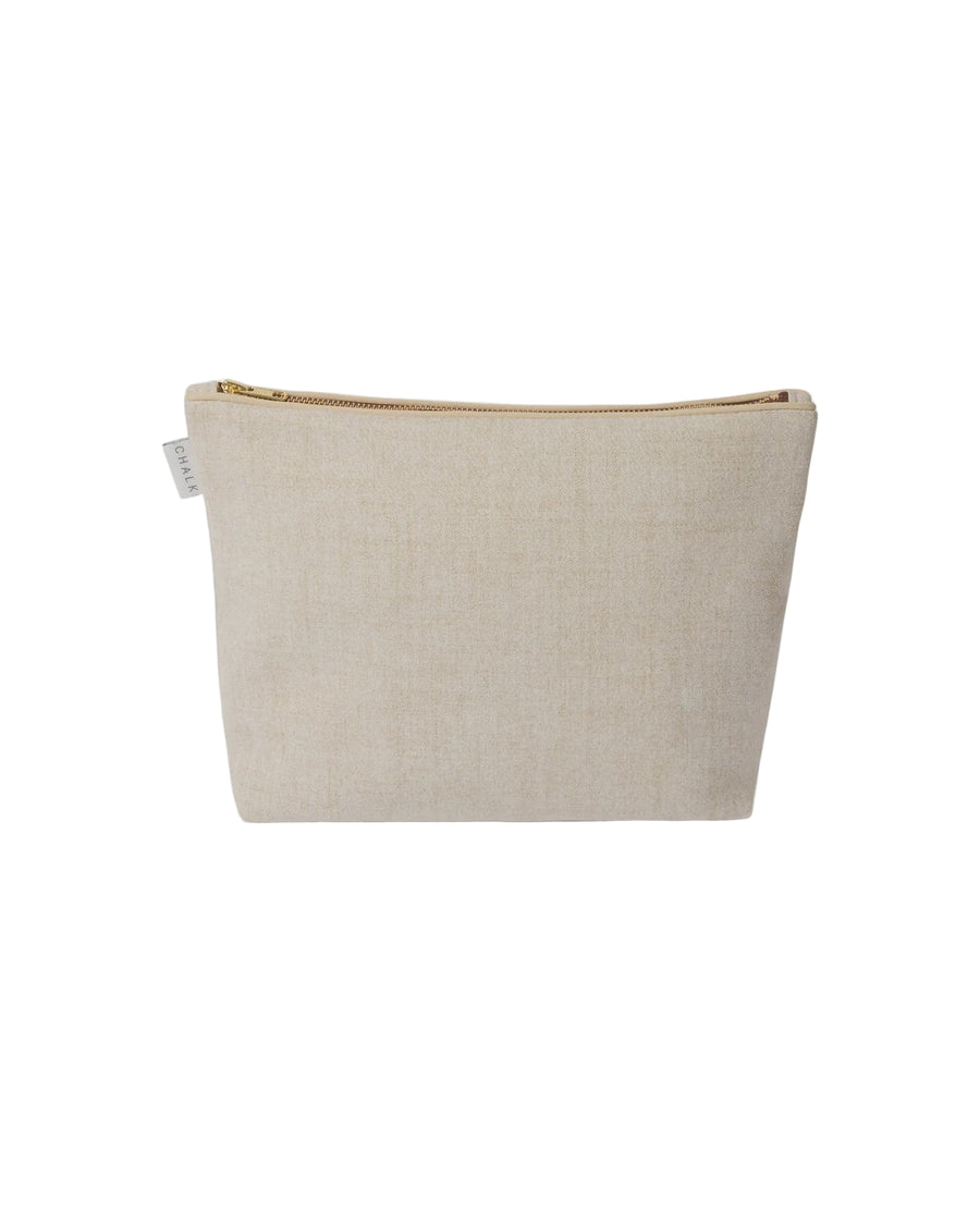 Chalk - Islington Wash Bag / Brushed - Oyster