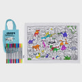 Eat, Sleep, Doodle - Dinosaur Placemat to go