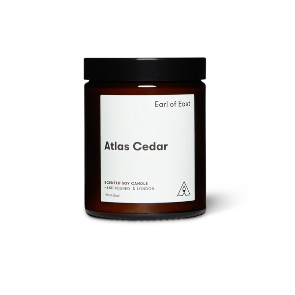 Earl of East- Soy Wax Candle /  Atlas Cedar