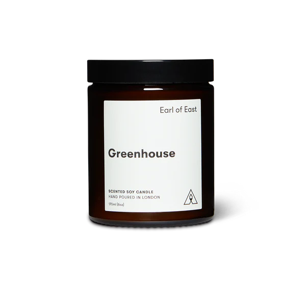 Earl of East- Soy Wax Candle /  Greenhouse