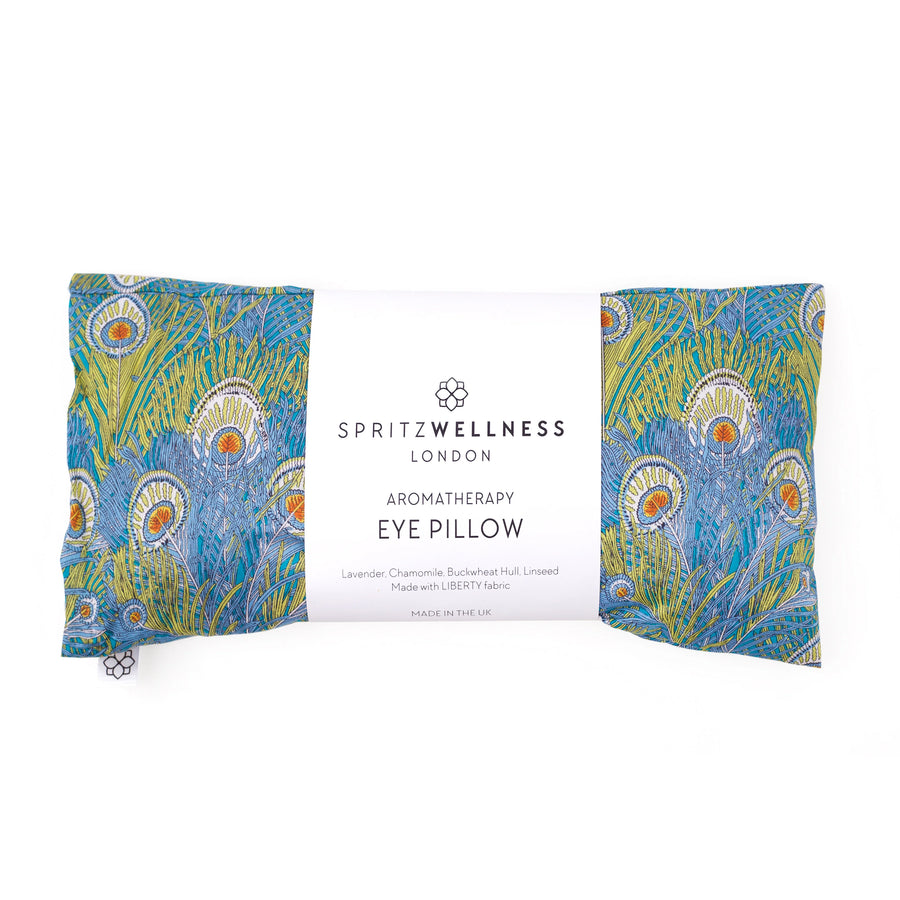 Spritz Wellness- Aromatherapy Liberty Print Eye Pillow - Hera Green