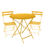 Fermob- Bistro Set - Honey - 77cm Table and 2 Chairs