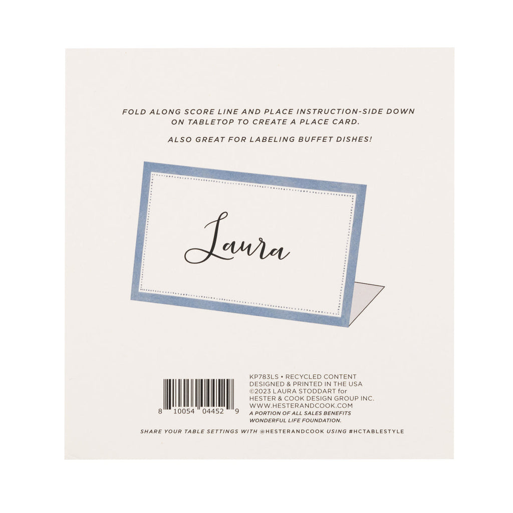 Laura Stoddart - Tabletop Place Cards
