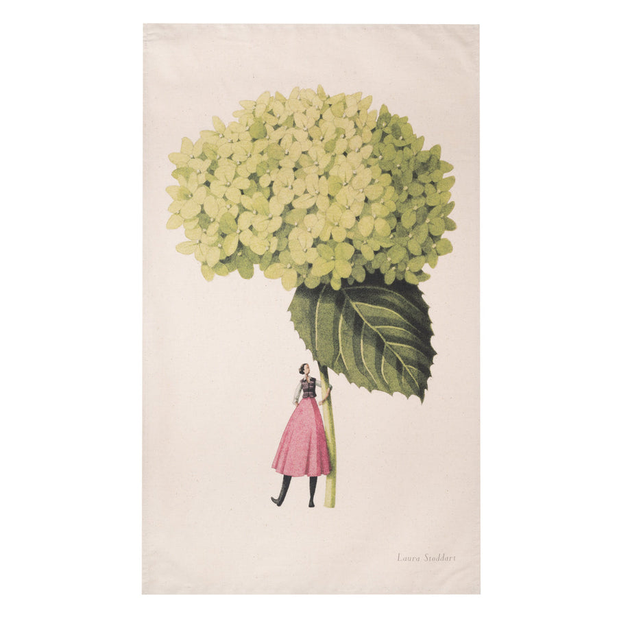 Laura Stoddart - Tea Towel "Hydrangea"