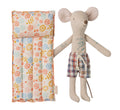 Maileg - Beach Mouse with Mattress, Dad / Flower