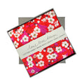 Lime Tree Design - Single Boxed Hanky / Pink Mitsi