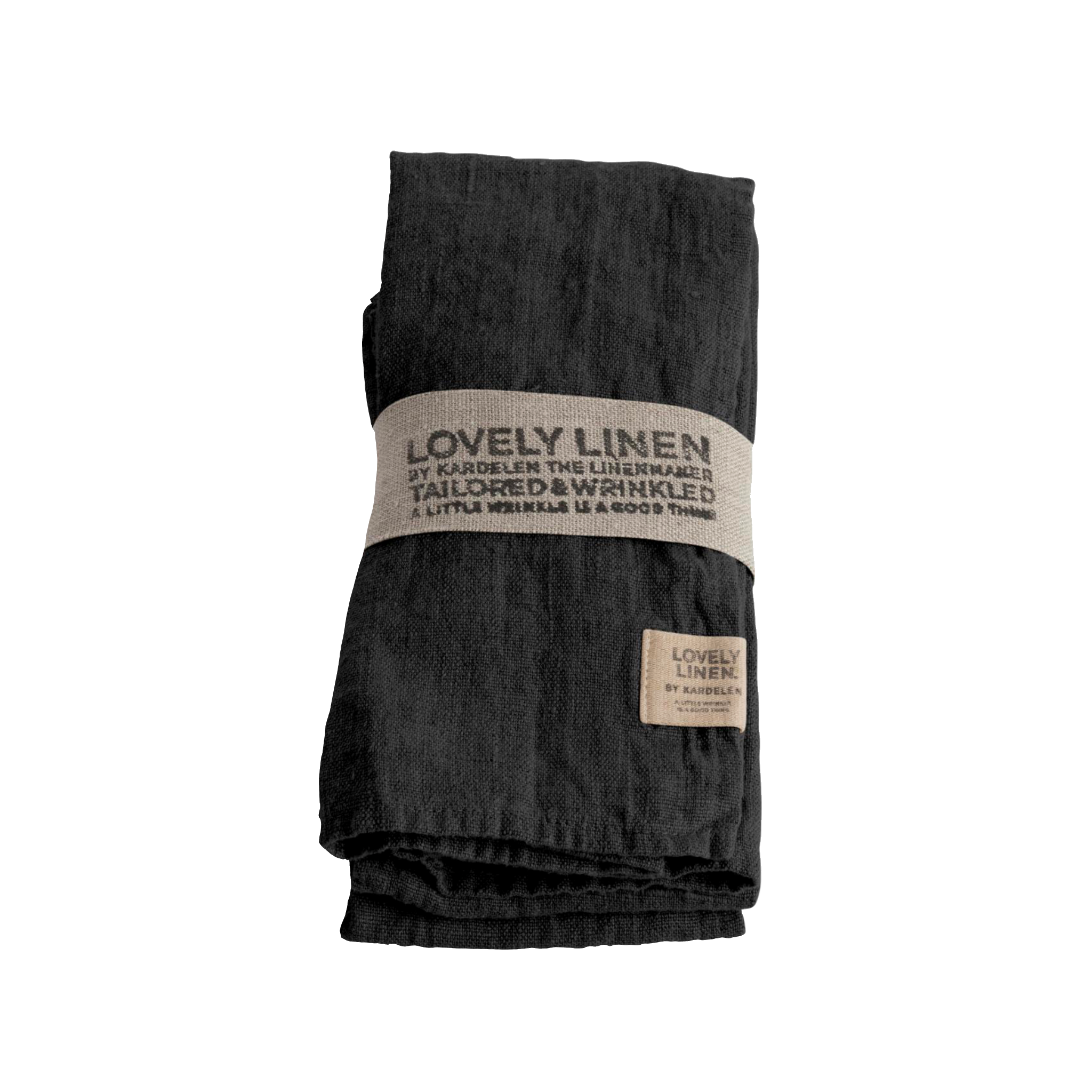 Lovely Linen- Napkin 45x45cm / Dark Grey