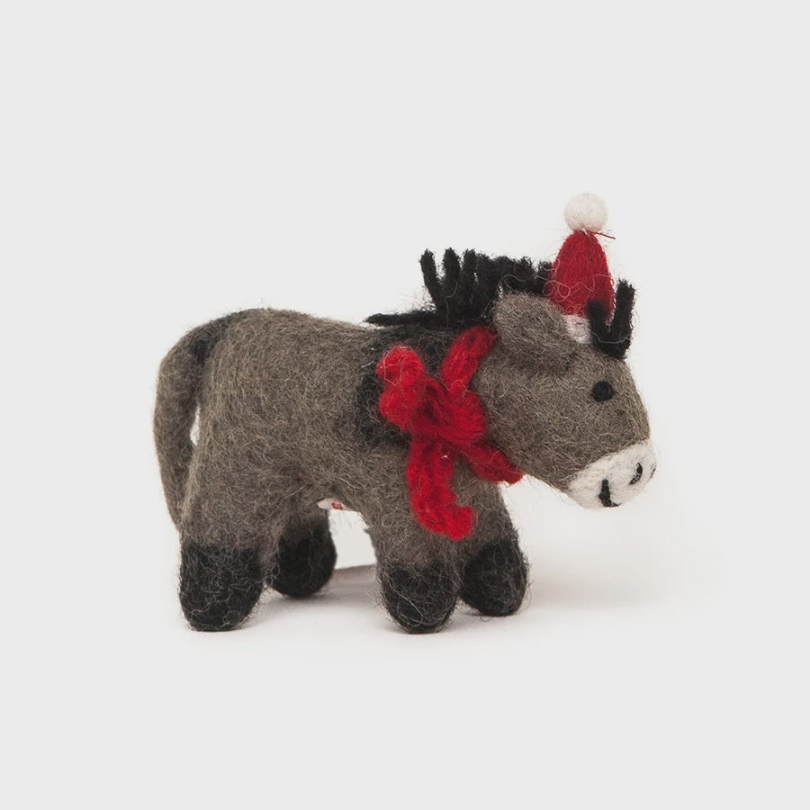 Amica - Donkey with Hat & Scarf