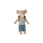 Maileg - Tricycle Mouse Big Brother With Bag