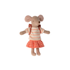 Maileg - Tricycle Mouse, Big Sister / Coral