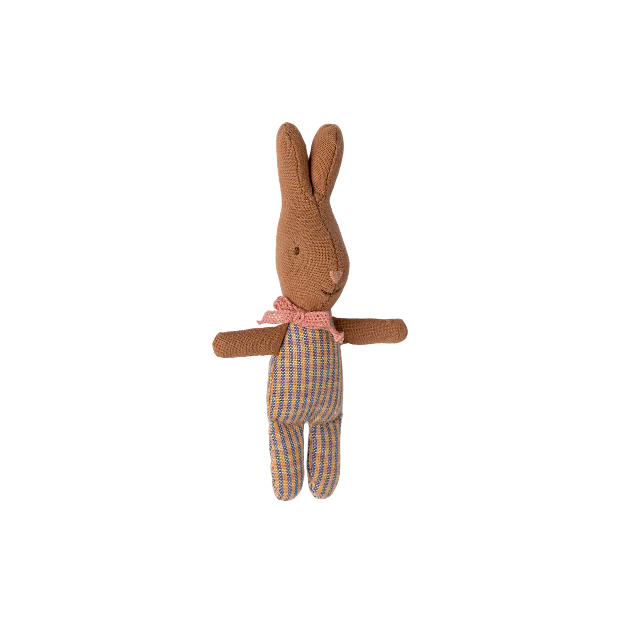 Maileg - Rabbit, My / Rose & Blue Check