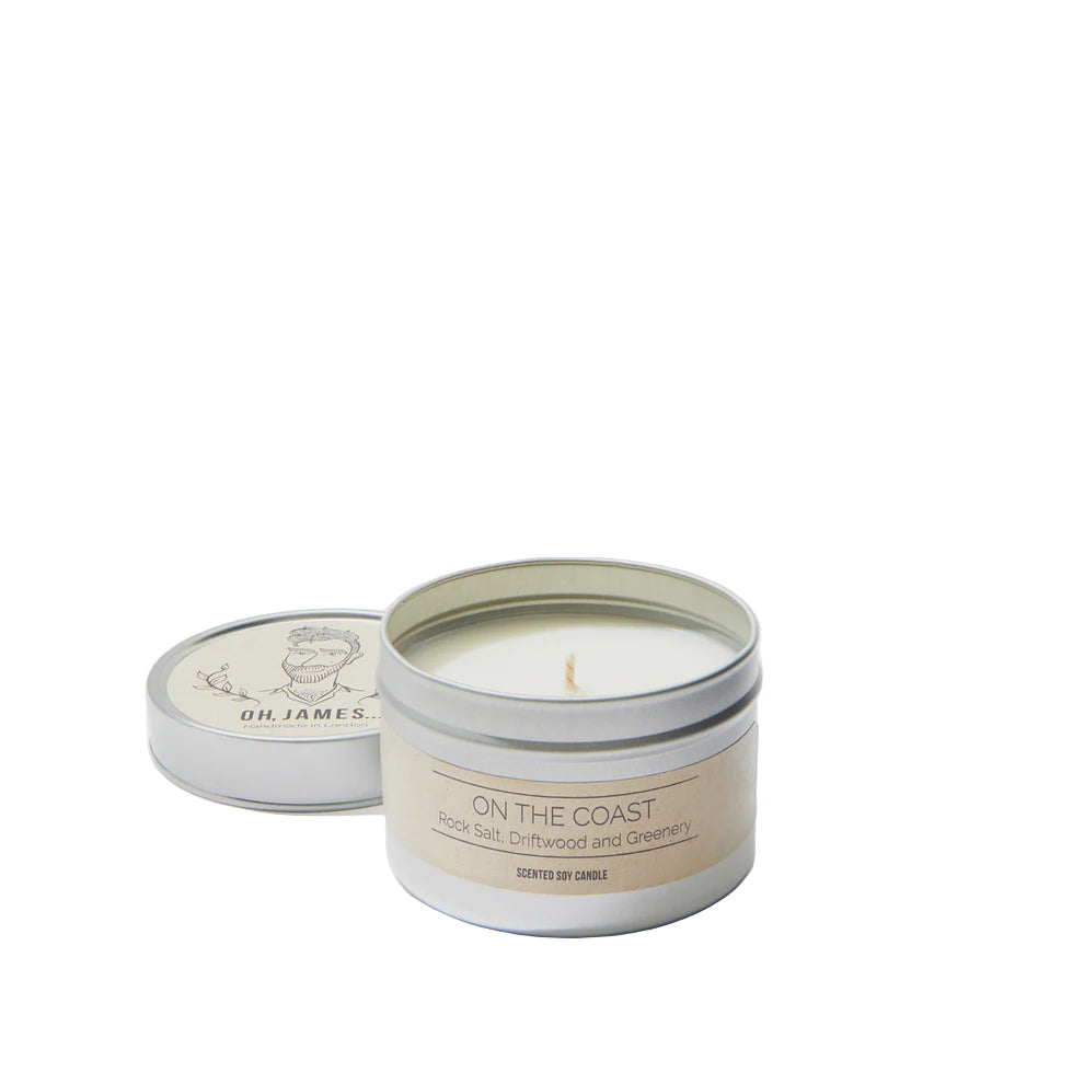 Oh James - On the Coast / Travel Tin Candle
