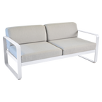 Fermob- Bellevie 2 Seater Sofa - Flannel Grey Cushions