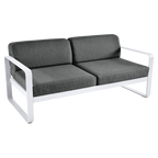 Fermob- Bellevie 2 Seater Sofa - Graphite Grey Cushions