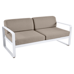 Fermob- Bellevie 2 Seater Sofa - Grey Taupe Cushions