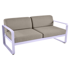 Fermob- Bellevie 2 Seater Sofa - Grey Taupe Cushions