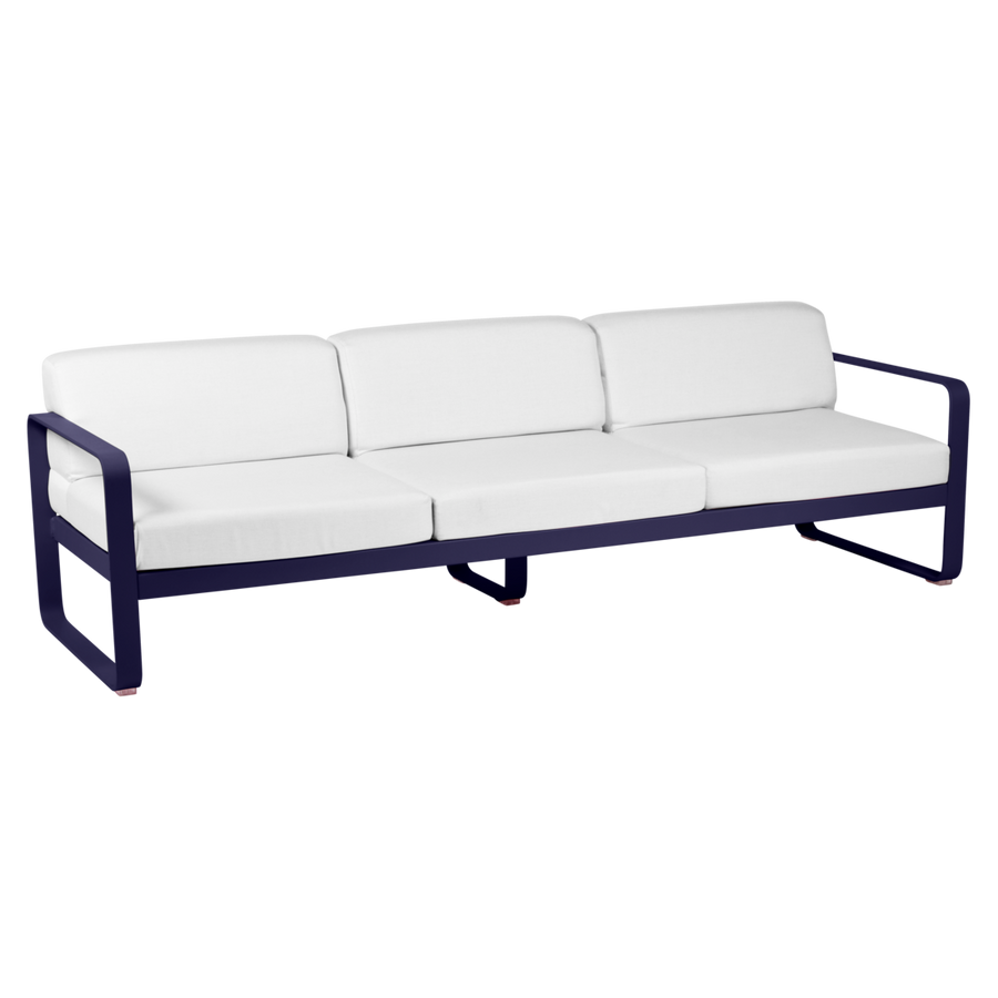 Fermob- Bellevie 3 Seater Sofa - Off White Cushions