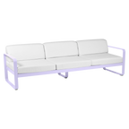 Fermob- Bellevie 3 Seater Sofa - Off White Cushions