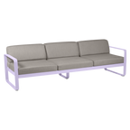 Fermob- Bellevie 3 Seater Sofa - Grey Taupe Cushions
