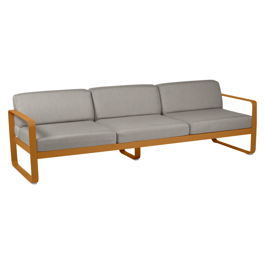 Fermob- Bellevie 3 Seater Sofa - Grey Taupe Cushions