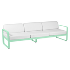 Fermob- Bellevie 3 Seater Sofa - Off White Cushions