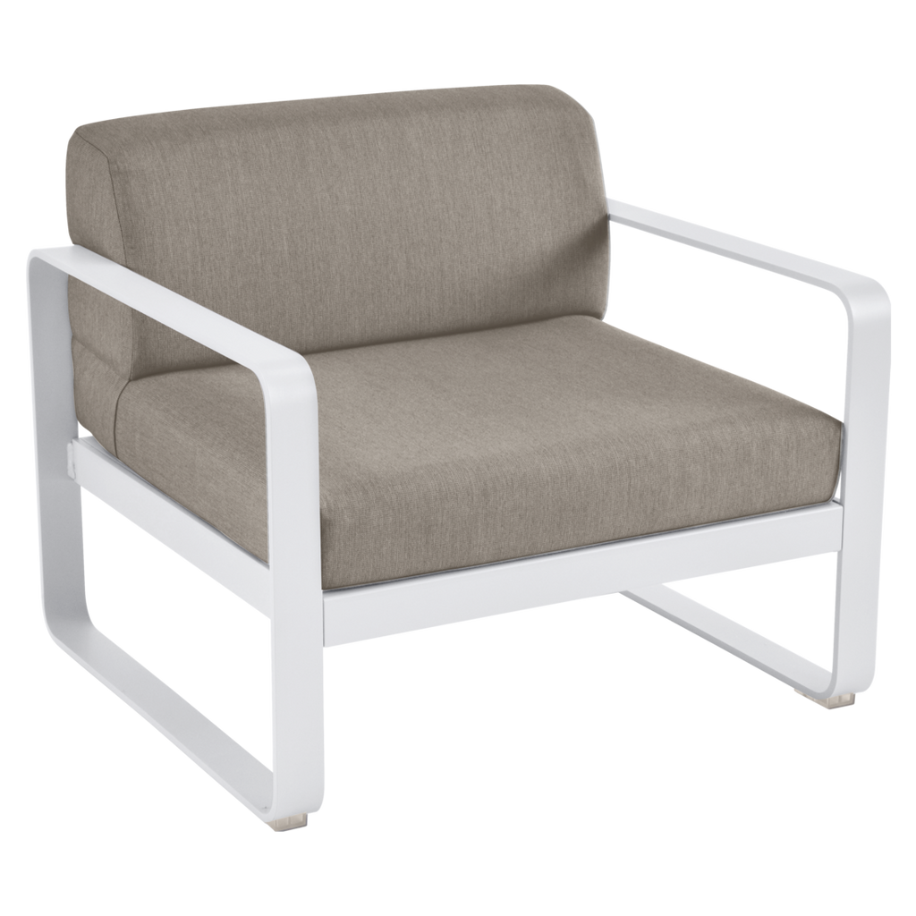 Fermob- Bellevie Armchair - Grey Taupe Cushions
