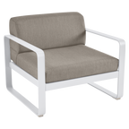 Fermob- Bellevie Armchair - Grey Taupe Cushions