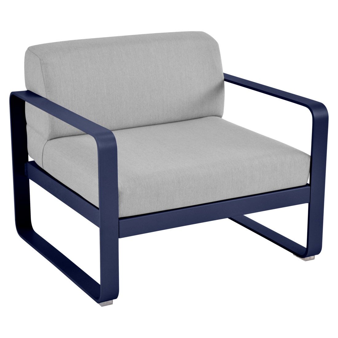 Fermob- Bellevie Armchair - Flannel Grey Cushions