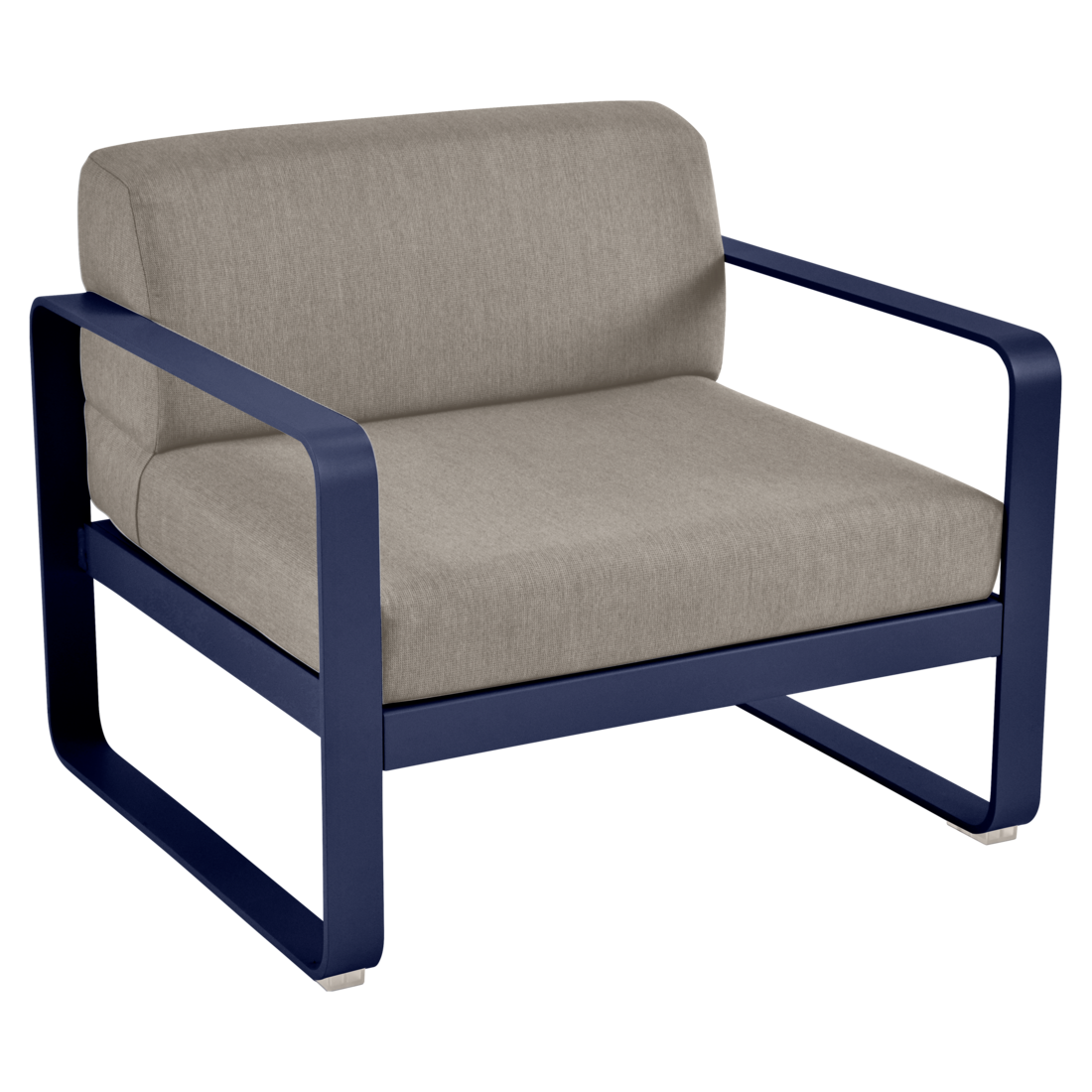 Fermob- Bellevie Armchair - Grey Taupe Cushions