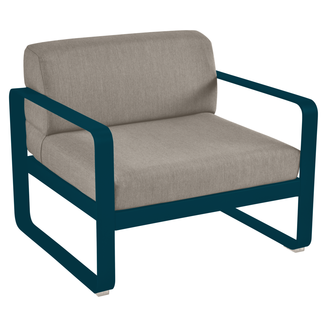 Fermob- Bellevie Armchair - Grey Taupe Cushions